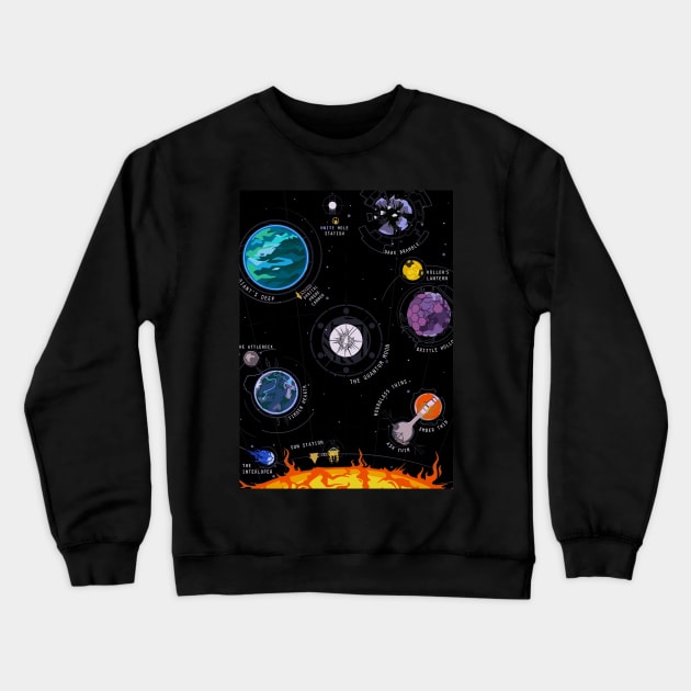 Outer wilds Crewneck Sweatshirt by store of art